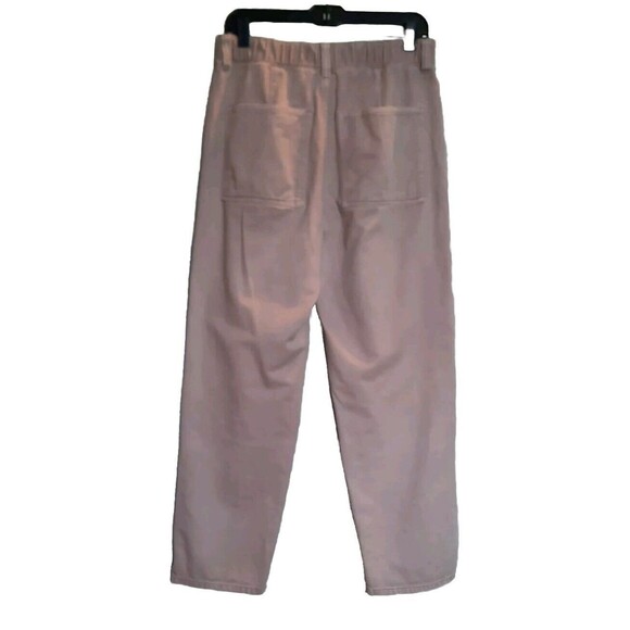 Madewell Jeans Women Pink Straight Leg Pants Casual High Rise Work Utility Sz S - Picture 2 of 3
